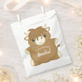 Sachets En Papier Scottish Highland Coo Cow fête d'anniversaire (Coupé)