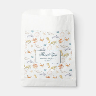 Sachets En Papier Sea You Soon Rococo Baby Shower