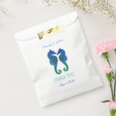 Sachets En Papier Seahorses Blue Green Beach Mariage Favoriser (Scellé)