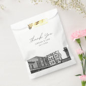 Sachets En Papier Seattle Wedding Favor Pikes Place Photo Merci (Scellé)
