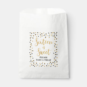 Sachets En Papier Seize est doux prennent svp un sac de faveur de