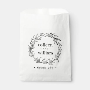 Sachets En Papier Serre de Fleur sauvage Folk Rustique