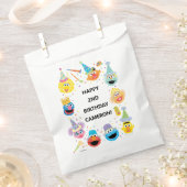 Sachets En Papier Sesame Street Pals Confetti Anniversaire (Coupé)