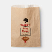 Sachets En Papier Sexe Révéler Football Baby Boy Douche Bienvenue (Devant)