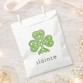 Sachets En Papier Shamrock celte Sainte Vert Saint Patrick (Coupé)