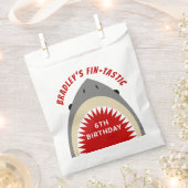 Sachets En Papier Shark Bite N'importe quel âge fête d'anniversaire (Coupé)