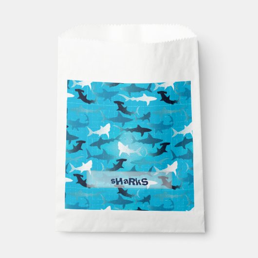 Sachets En Papier Sharks ! (Devant)
