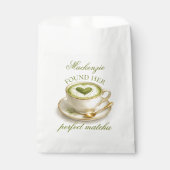 Sachets En Papier She Found Her Perfect Matcha Bridal Shower  (Devant)