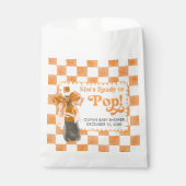 Sachets En Papier She's Ready to Pop Baby Shower (Devant)