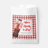 Sachets En Papier She's Ready to Pop Baby Shower  (Devant)