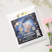 Sachets En Papier Shower Baby Boy Rocket Planets (Scellé)