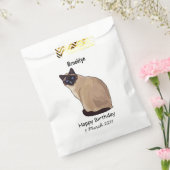 Sachets En Papier Siamese cat cartoon (Scellé)