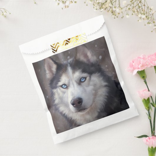 Sachets En Papier Sibérien Husky (Scellé)