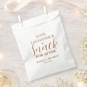Sachets En Papier Sienna Love Laughter Mariage Candy cookies Donut