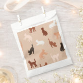 Sachets En Papier Silhouette de chat (Coupé)