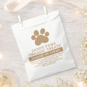 Sachets En Papier Simple Chien Traite Ingrédients Votre Logo Entrepr (Coupé)