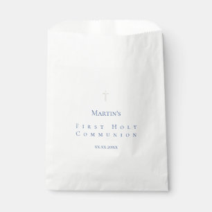 Sachets En Papier simple classique Première communion sainte  