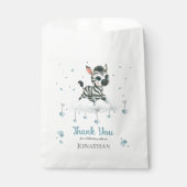 Sachets En Papier Simple cute little zebra  (Devant)