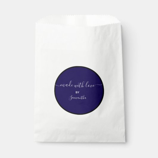 Sachets En Papier simple fait d'amour (Devant)