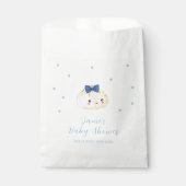 Sachets En Papier Simple garçon Petit Baby shower de dumping (Devant)