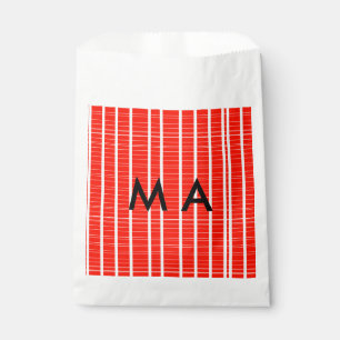 Sachets En Papier Simple monogramme ajoutez votre lettre de nom homm