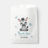 Sachets En Papier Simple petit zèbre mignon (Devant)