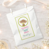 Sachets En Papier Singe-bébé Brown avec Baby shower Pacificateur Mer (Coupé)