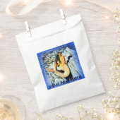 Sachets En Papier sirène bleue (Coupé)