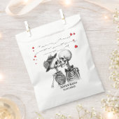 Sachets En Papier Skeleton Couple (Coupé)