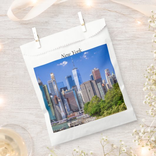 Sachets En Papier Skyline de New York (Coupé)