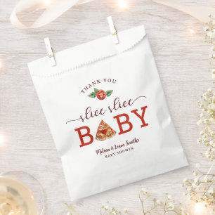 Sachets En Papier Slice Baby Pizza Baby shower Favoriser Sac - Fun
