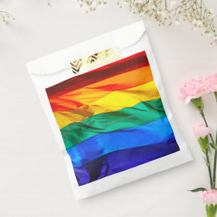 Sachets En Papier SlipperyJoe's artistique Vague Gay pride Drapeau c