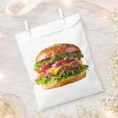 Sachets En Papier SlipperyJoe's mouthwatering cheeseburger crispy ba (Coupé)