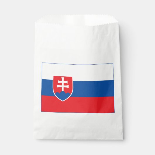 Sachets En Papier Slovakia Flag (Devant)