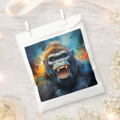 Sachets En Papier Smiling gorilla (Coupé)