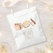 Sachets En Papier Smore camping fête d'anniversaire sac (Coupé)