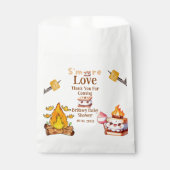 Sachets En Papier Smores Baby shower Merci Favoriser sac Smore (Devant)