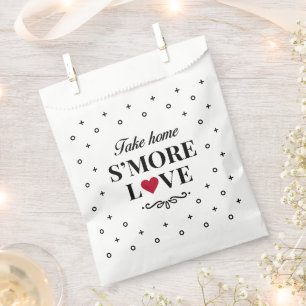 Sachets En Papier Snack de minuit élégant mariage Favor sac