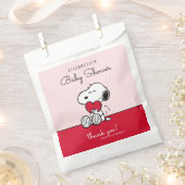 Sachets En Papier Snoopy | Little Sweetheart Baby Shower Favor Bag (Coupé)