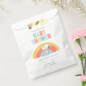 Sachets En Papier Snoopy & Woodstock Rainbow Baby Shower Favor Bag (Scellé)