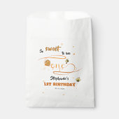 Sachets En Papier So Sweet To Bee One Cute Honey Bee 1st Birthday (Devant)