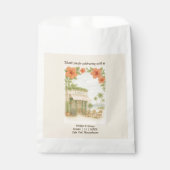 Sachets En Papier Soft Green Tropical Hawaii Destination Mariage (Devant)