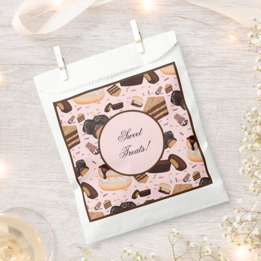 Sachets En Papier Soins sucrés Beurre d'arachide Mocha au chocolat (Coupé)