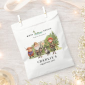 Sachets En Papier Soirée d'anniversaire à thème écossais (Coupé)