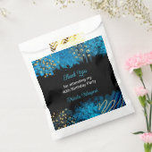 Sachets En Papier Soirée d'anniversaire d'alcool bleu (Scellé)