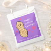 Sachets En Papier Soirée d'anniversaire d'arachide mignonette enfant (Coupé)