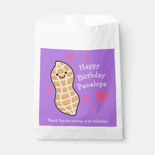 Sachets En Papier Soirée d'anniversaire d'arachide mignonette enfant