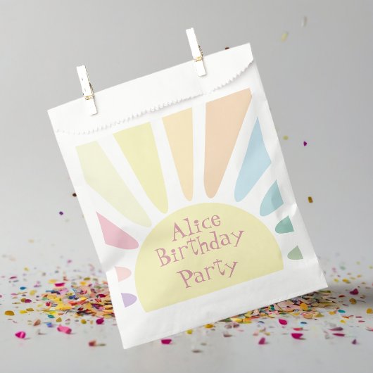Sachets En Papier Soirée d'anniversaire du dimanche