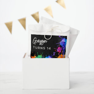 Sachets En Papier Soirée d'anniversaire personnalisée