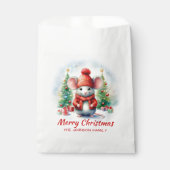 Sachets En Papier Soirée de Noël (Devant)